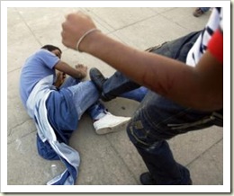 crianças violentas