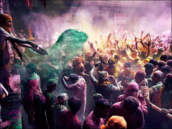 Festival das cores Índia