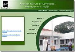 KIAMS : Kirloskar Institute of Advanced Management Studies