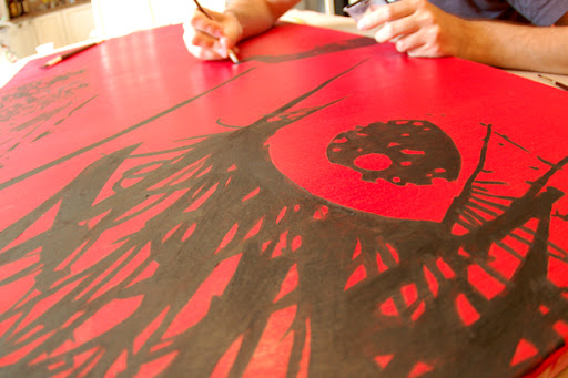 street art, original fake, kaws, horror art, horror, rue morgue, fangoria
