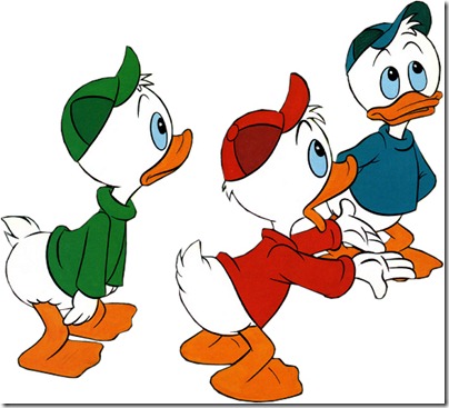 Huey, Dewey, Louie duck