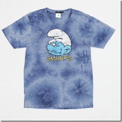 Man Smurf Print Tee 06 - HKD 139