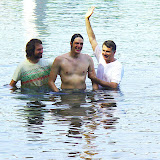 Taufe im Main August 2009