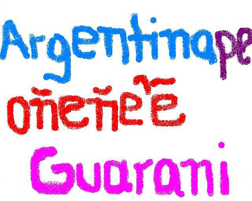 Argentinape oñeñee guarani Guarani en la Argentina