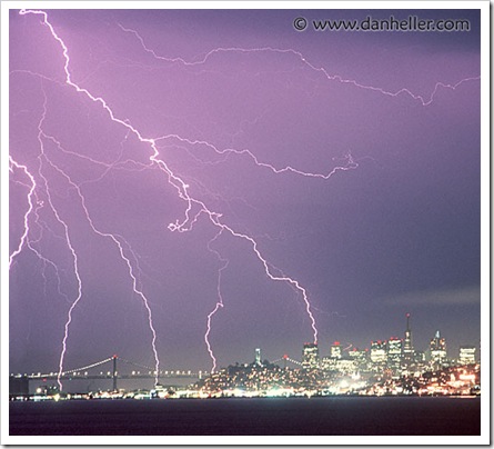 California Lighting (7 minutes exposure)