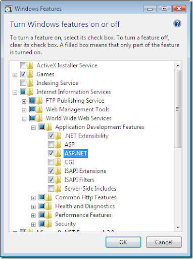 Check+asp.net+version+iis+7