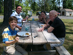 at the parish picnic, May 4, 2008