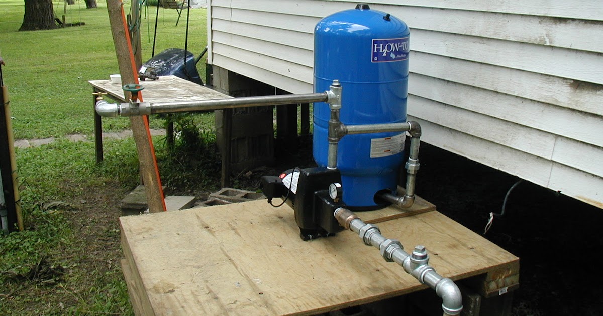 Living on the Cedar River in Iowa Attaching pressurized tank to sand