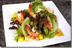 Salada aromática de camarões e manga -  ft.MarceloMarona_8537