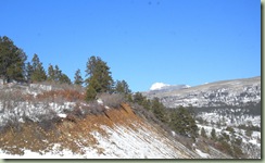 going around the laplate county sign curve