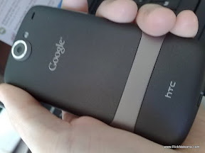 www.RickNakama.com HTC Google Nexus One unboxing Android 2.1