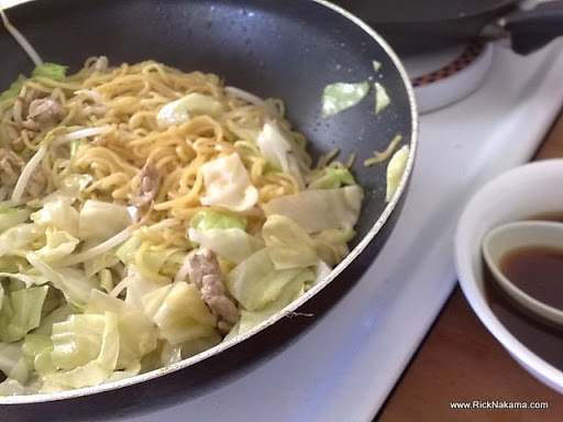 Frozen yakisoba sold at costco