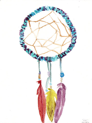 Drawn Dream Catchers