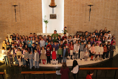 Niños de 4º de Primaria