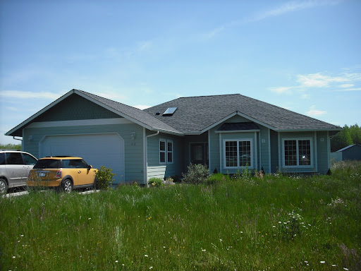 Front of the house from the lane