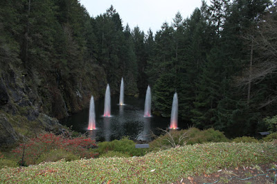 The Ross Fountain in daylight