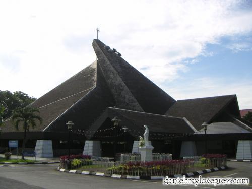 Rear view, St Joseph’s Cathedral
