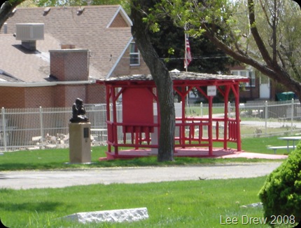 Lehi Cemetery gazebo