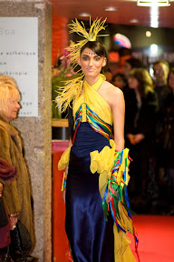 D&eacute;fil&eacute; de robe du cr&eacute;ateur Nicolas Fafiote pour l'ouverture du festival "D'un monde &agrave; l'autre"....