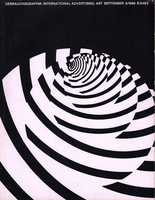 06 Gebrauchsgraphik magazine, Sept. 1969 cover