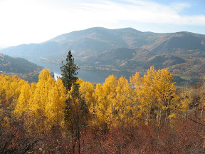 View of Lake Roosevelt from Silvercrown Lake Trail