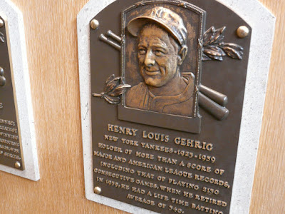 Then there was the actual hall. I’ve got nothing but respect and admiration for Lou Gehrig. Jackie Robinson. Hank Aaron. Man. Plus baseball players have the best nicknames. Stan “The Man” Musial. “Joltin’” Joe DiMaggio. Willard Brown – known as “Ese Hombre.” My all-time underrated guy is Hack Wilson though… 190 RBIs in one season. 190!