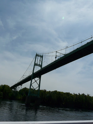The tour took us past ‘millionaire’s row’ and past a few bridges (American, Canadian, and international). By the way, the only thing I know about international waters is from old movies: anything goes, and everybody needs to reach it to commit crimes. Also, I’ve definitely mentioned this before, but bridges are amazing: they’re so majestic and cool.