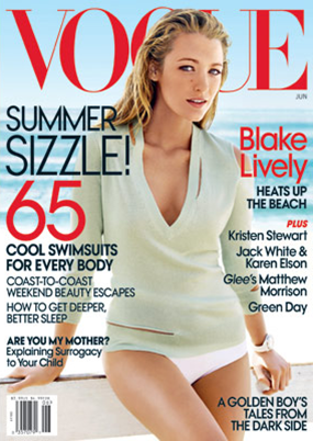 Blake Lively Vogue June 2010 Cover