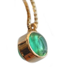 Gem Necklace Emerald - Mociun