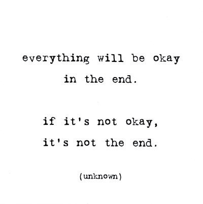 everything will be ok