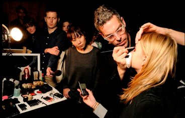 Backstage with NARS at Honor's AW11 Show