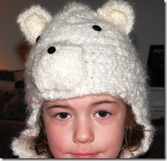 polar bear hat