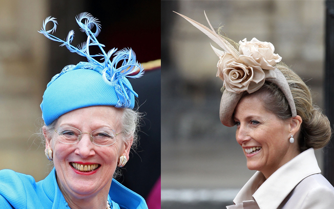 Rainha da Dinamarca Margrethe II e Condessa de Wessex Sophie Rainha da Dinamarca Margrethe II e Condessa de Wessex Sophie