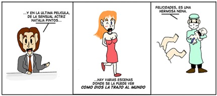 Como Dios la trajo al mundo