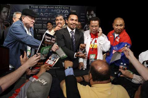 De La Hoya vs Pacquiao Post-fight Press Conference