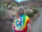 Darion on the way up to Kings Canyon