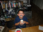 Donovan and his green smile