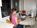 Kendra playing Sims2