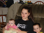 Gayleann, Kendra and Albert