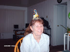 Mom in her hat