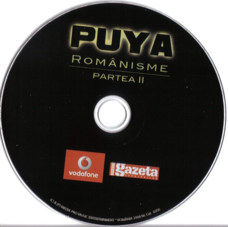 Puya - Romanisme II (cd) Puya - Romanisme II (cd)