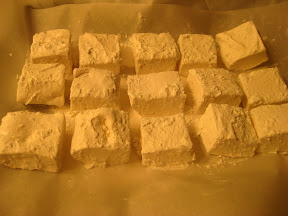15 marshmallows waiting for some hot chocolate
