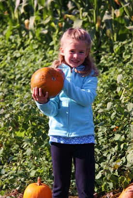 At the Pumpkin Patch in Snohomish.