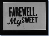 farewell