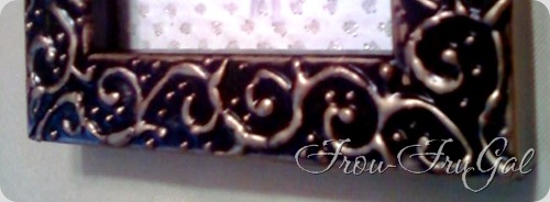 embossing -  close up