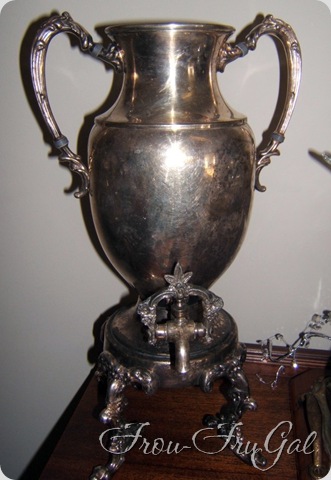 silver plate coffee urn