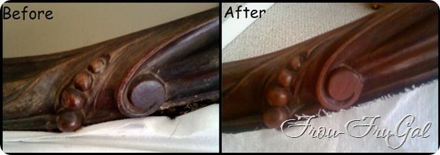 Wood Refinishing Before & After
