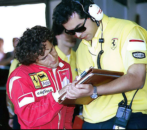 competition driving by alain prost
