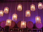 Party lights and barrels at Patz and Hall. Party lights and barrels at Patz and Hall.