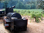 Schramsberg catered a luncheon with the biggest, coolest grill.